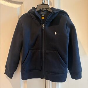 Polo by Ralph Lauren Navy Kids Hoodie sweater with Pony Logo